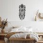 Wallity Fun Naughty Wild - Escultura de pared de metal negra